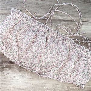 SUPER CUTE FLORAL PRINCESS POLLY TANK / BANDEAU